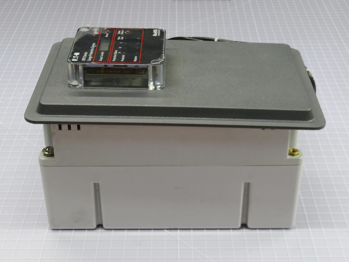 Eaton #SPD250480Y3B, surge protective device, 277/480 Volts, 200 kA SCCR, 1000 Volts VPR