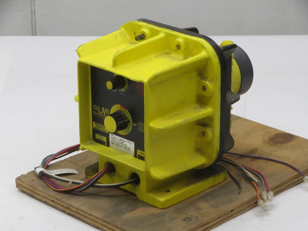 LMI #E701-94S, Electronic Metering Pump, 120 VAC, 1.30 GPH Flow, 300 PSI Pressure