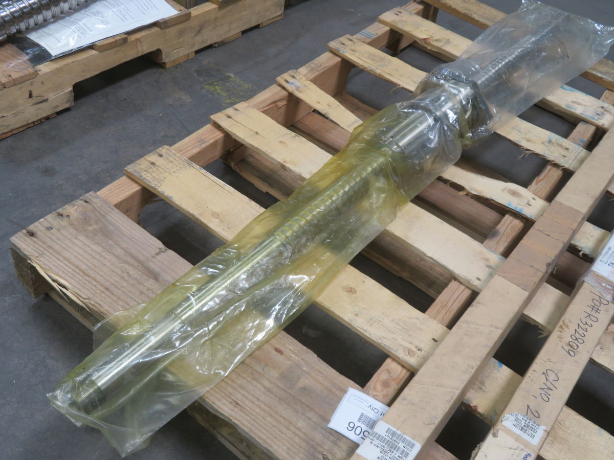NSK #21H9-0002, Ball Screw, Dia 45 mm, Lead 8 mm, Len 359 mm, Prec C5, W4508-359DTX-C5Z