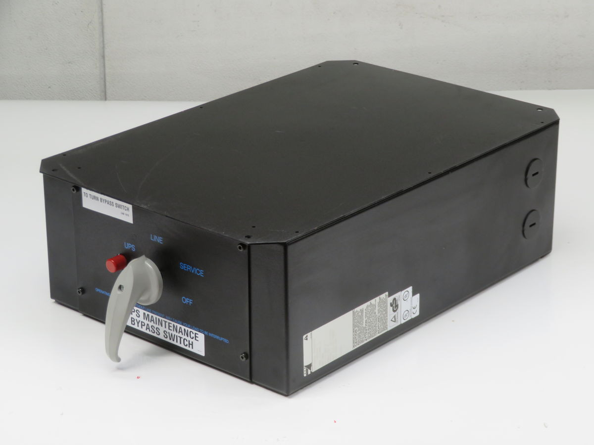 Eaton #BPE-20-MBB-1A, external transfer switch