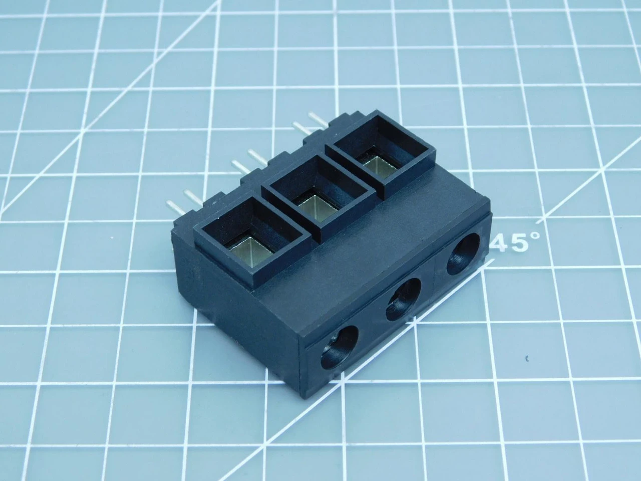 Molex #0399200503, Term Blk 3P Side Entry 15mm PCB Connectors, LOT of 90