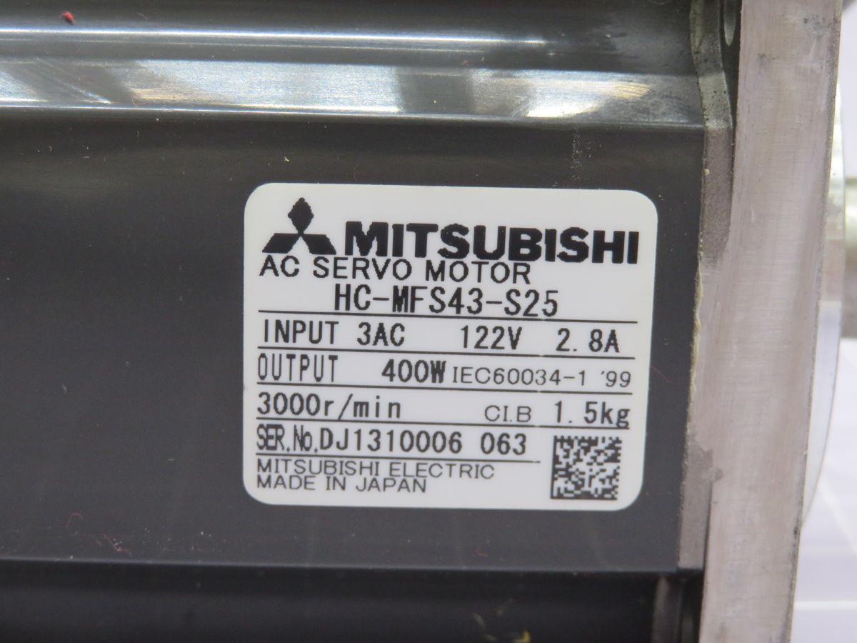 Mitsubishi #HC-MFS43-S25, AC Servo Motor
