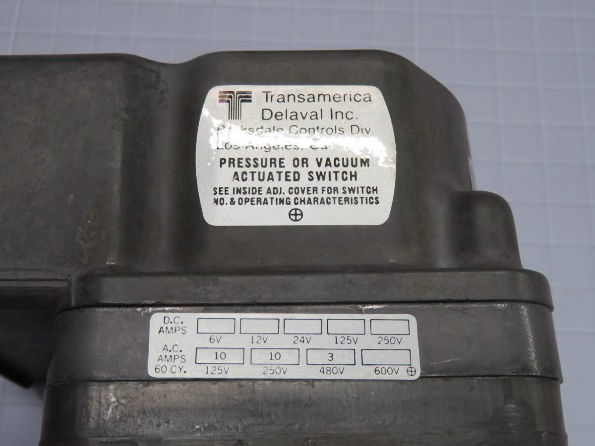 Barksdale #DPD1T-A80, pressure switch dpd1t seri