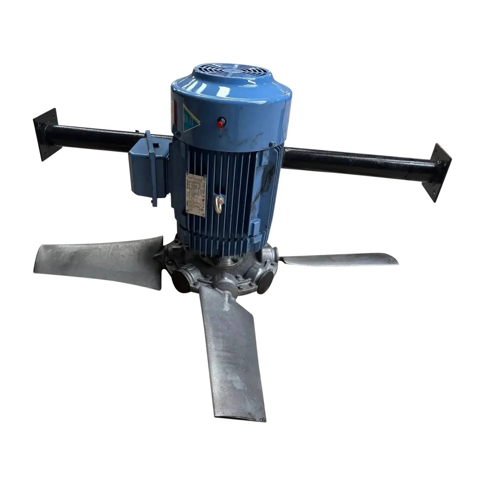 Hyundai Crown Triton #HLS256SR335B, fan package w/ motor, 10 HP, 1175 RPM, Fr. 256T, 230/460 V., 60 Hz., 3