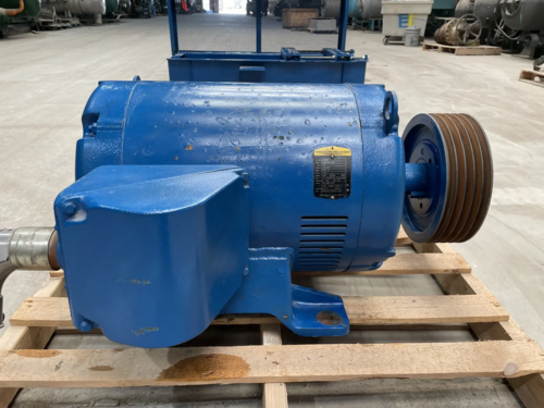 100 HP 1775 RPM Baldor Reliance #M2555T, industrial electric motor, Frame 404T, 230/460 Volts, 238/119 amps
