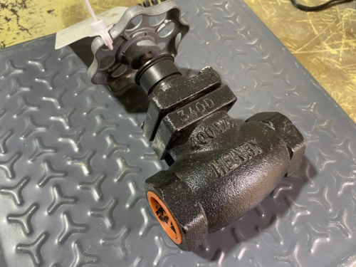 1" Henry Technologies #340F-E, expansion globe valve, FPT