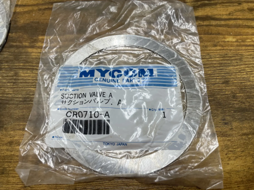 Mycom #CR0710-A, suction plate for valve A