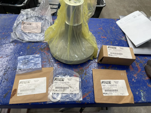 Frick #580B0240G14, 8 sliding button valve repair kit