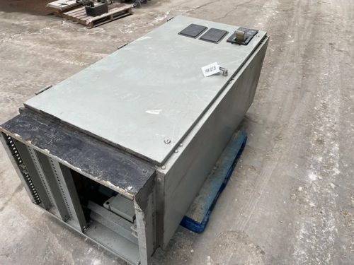 Westinghouse, screw compressor hard motor starter, 250 HP, 460 Volts, 277 FLA, 60 Hz., 3 phase, 25" L x 35" W