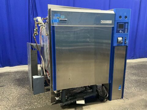 Getinge #733HC, Vacuum/Gravity Steam Sterilizer, 60" x 26" x 36" chamber, 7.2 A, 115 V., 2011