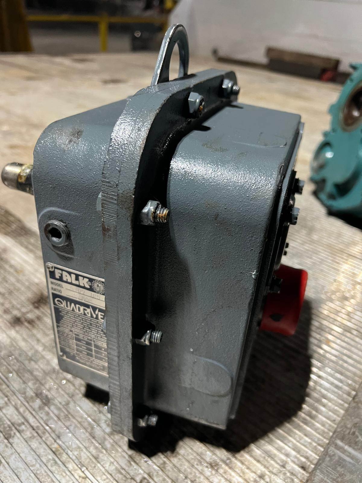 Falk #5107J25A, Quadrive shaft mount speed reducer, 25.80 :1 ratio