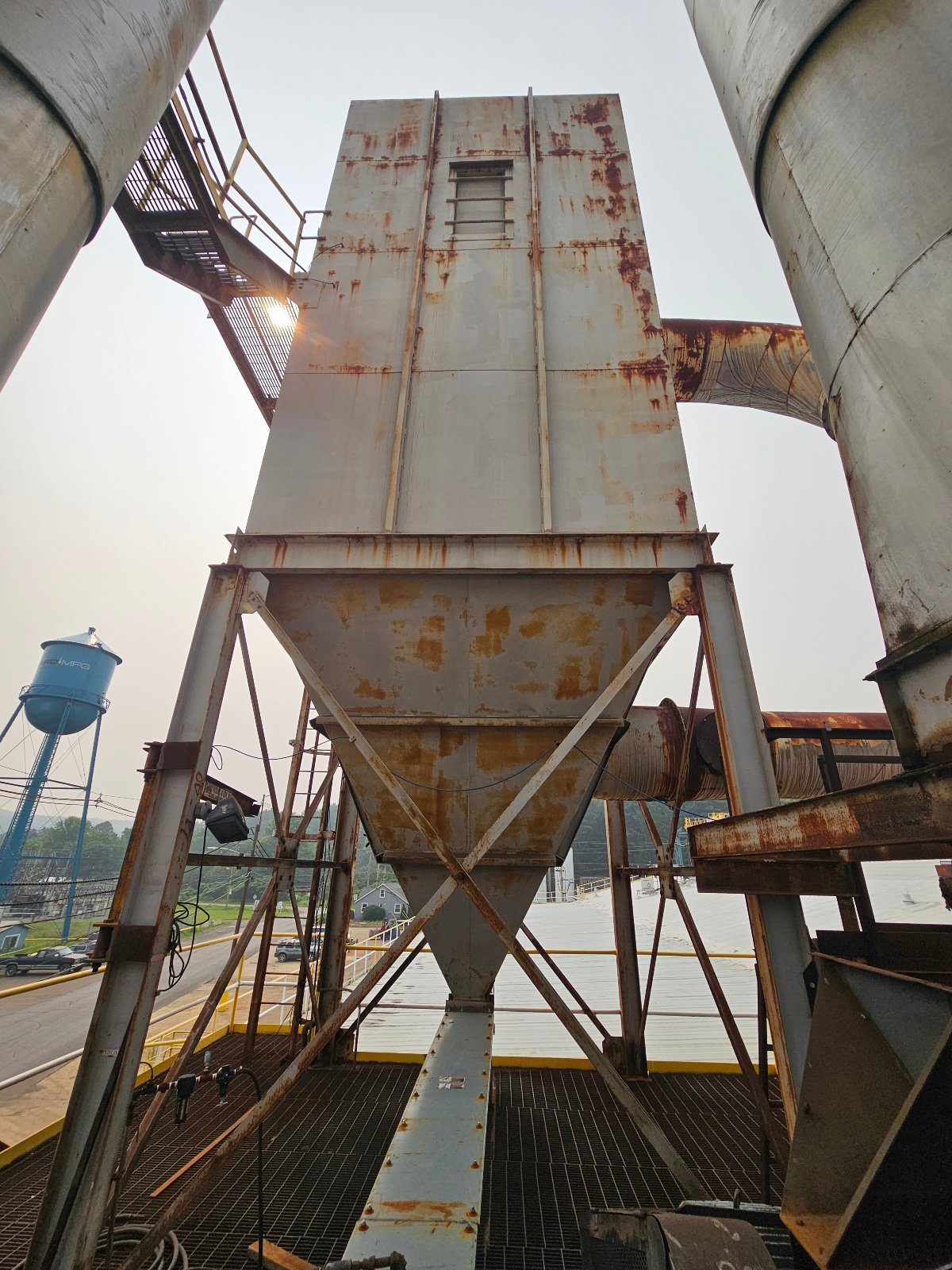 20,000 CFM, Wheelabrator #JET-III, size 1715TA top access pulse jet baghouse dust collector, model 120 series