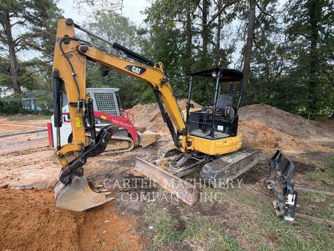 Caterpillar 304E2CR, 1377 hours, S/N: ME403733, 2018