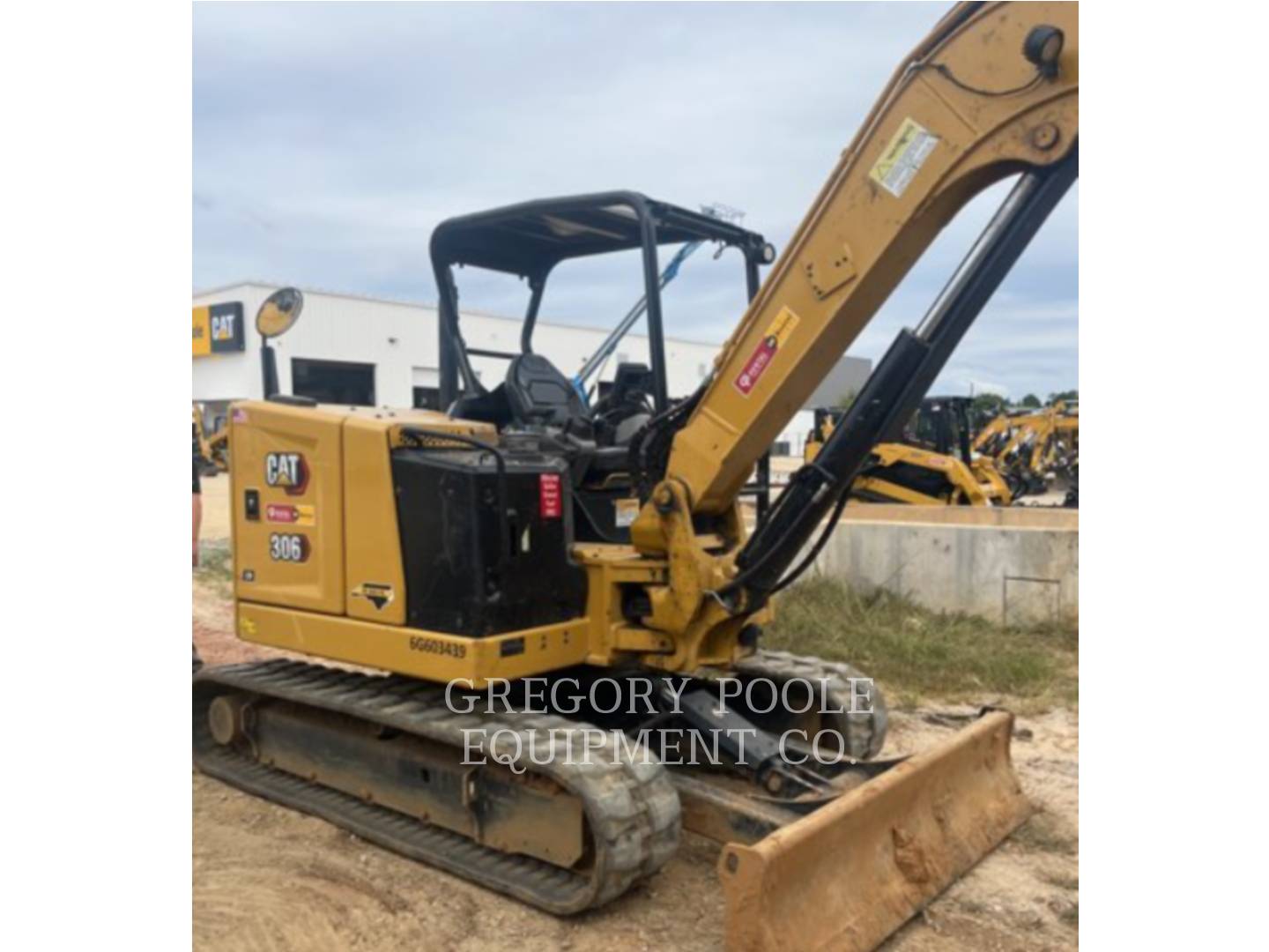 Caterpillar 306-07CR, 2173 hours, S/N: 6G603439, 2021