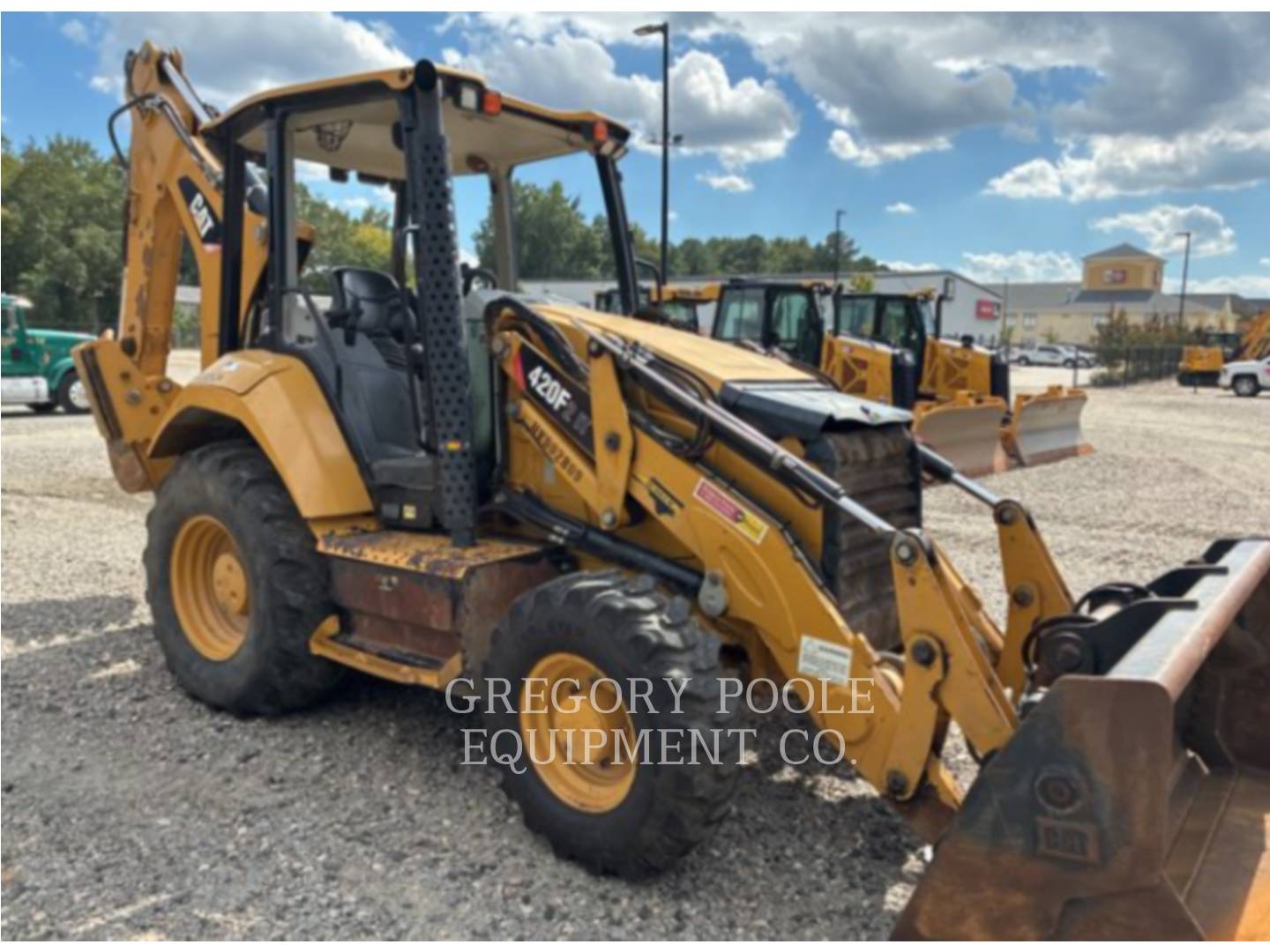 Cat 420F2IT, Backhoe Loader, 3753 hours, S/N: HWD02809, 2018