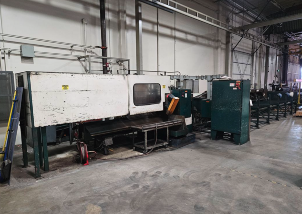 3" Modern #4LNC, CNC tube cutoff, left hand machine configuration, coolant circulating oil system