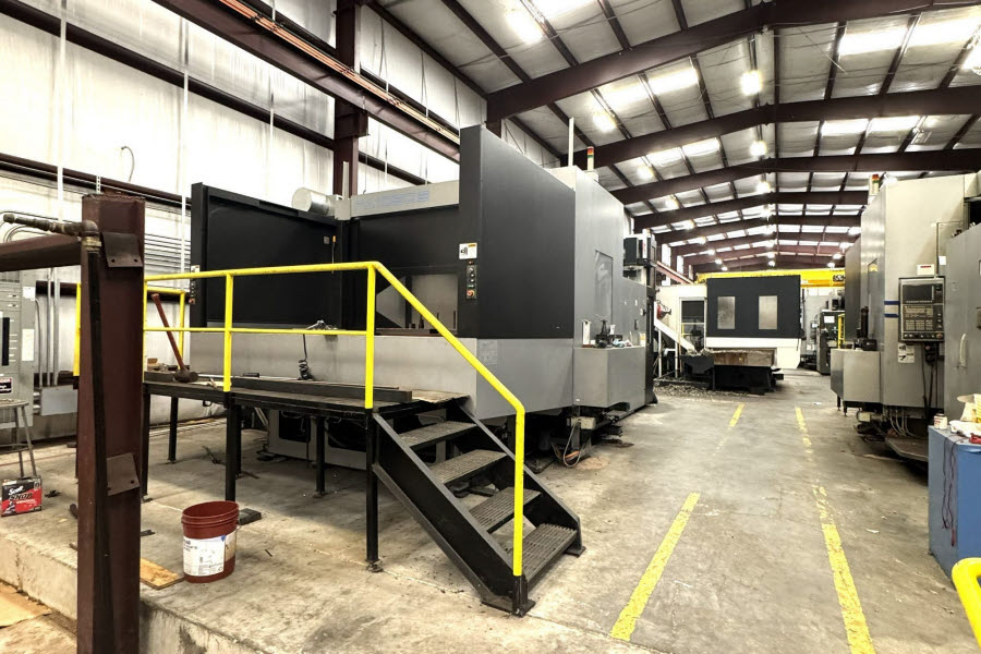 Toyoda #FA1050S, CNC horizontal machining center, Fanuc 31i, 62.8" X, 55.1" Y, 45.2" Z, 6000 RPM, 60