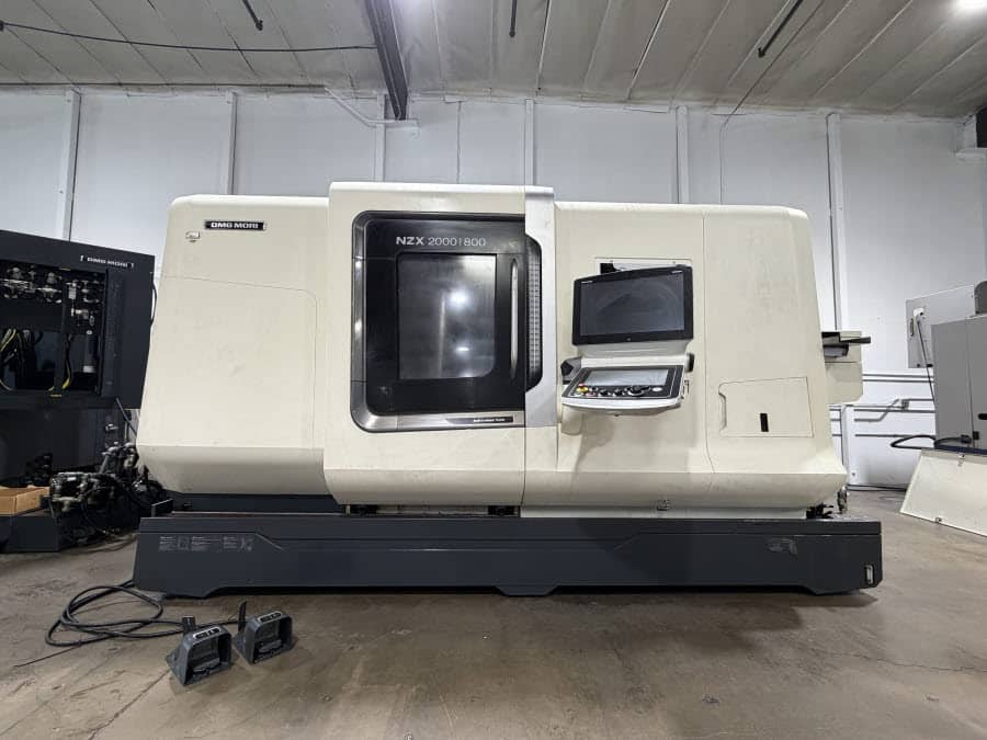 DMG, Mori #NZX-2000SY, multi-axis turning center, Fanuc 31iB with CELOS ERGOLine Control, 31.5" swing, 2.5"