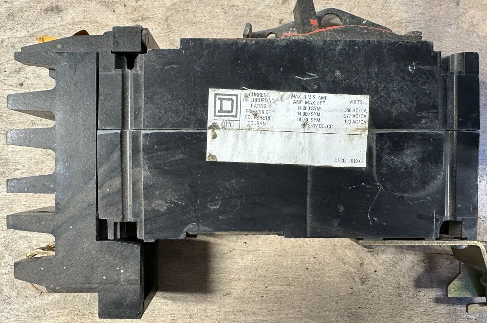 15 Amp, Square D, Type FA Plug-In, Molded Case Circuit Breaker, 1-Pole, 277 VAC / 250 VDC, 14kA