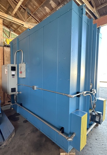 51" -60" width x 97-1/4" H x 96" L Wisconsin #EWN-48-8, Walk-in Oven, electric, 350&deg;F max. temp., 60 KW