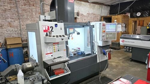 Haas #VF-2, vertical machining center, 30" X, 16" Y, 20" Z, 36" x 14" table, 20 automatic tool changer, CAT