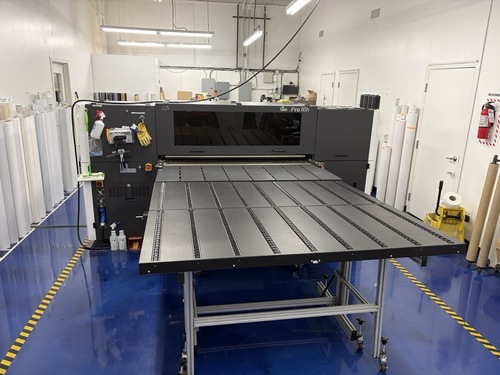EFI #PRO-16H, Wide Format UV LED Hybrid Printer, 65" max print width, 2" max media thickness, 1200 x 1200