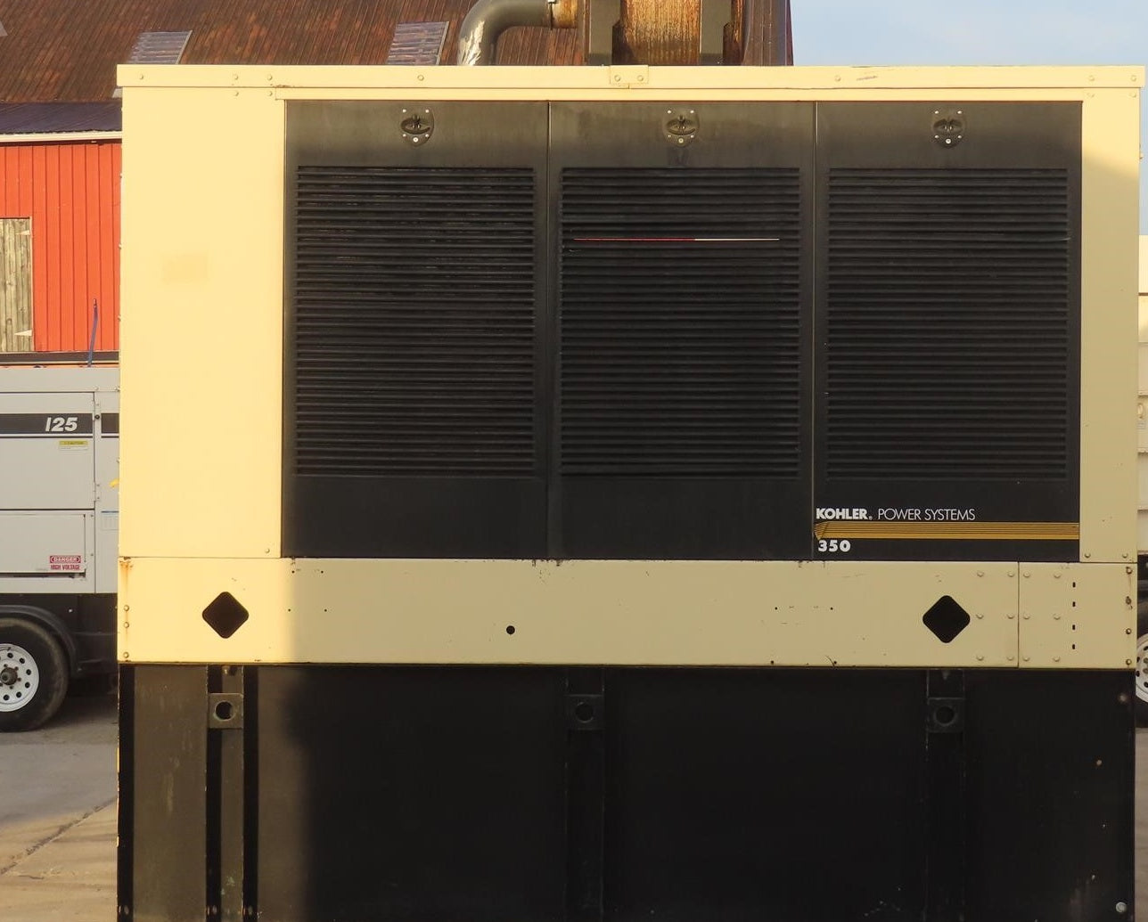 360 KW Kohler #350REOZD, diesel generator set, 406 KVA, 277/480 Volts, 3 phase, Detroit Series 60 14L engine