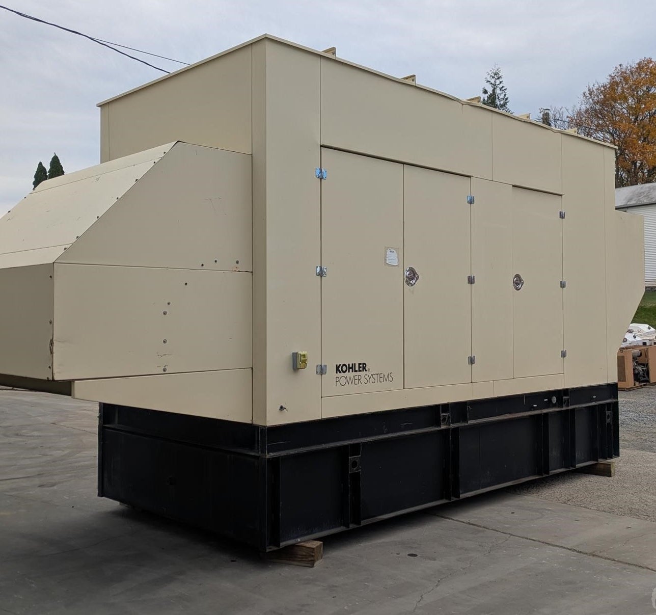 410 KW Kohler #400REOZDD, diesel generator set, 519 KVA, 277/480 Volts, 3 phase, Detroit Series 60 14L