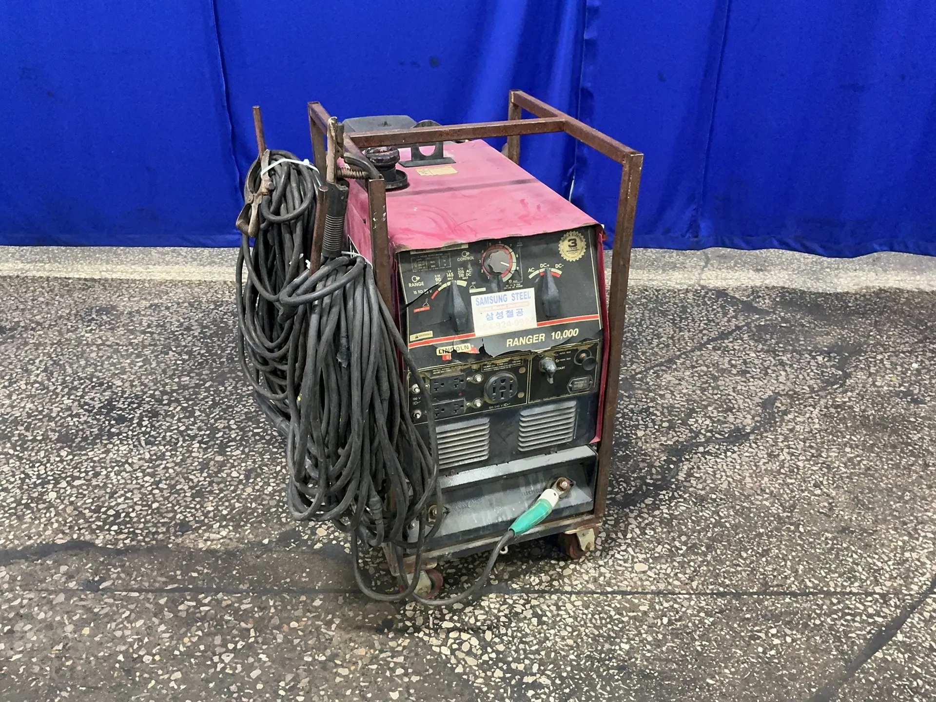 Lincoln Electric #RANGER-10,000, engine driven welder, 225 amp, Kohler CH20S gas engine, 1/60/120/240