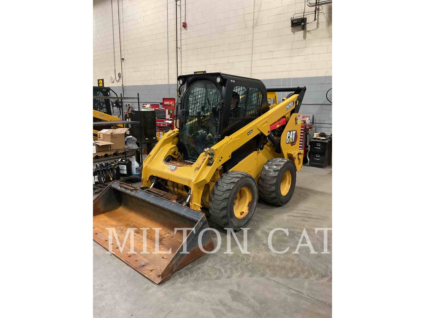Cat 262D3, Skid Steer Loader, 582 hours, S/N: ZB204121, 2022