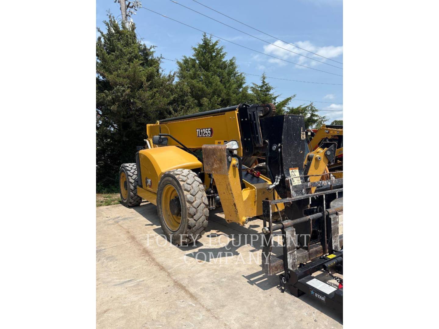 Cat TL1255-05C, Telehandler, 2909 hours, S/N: T8201342, 2023