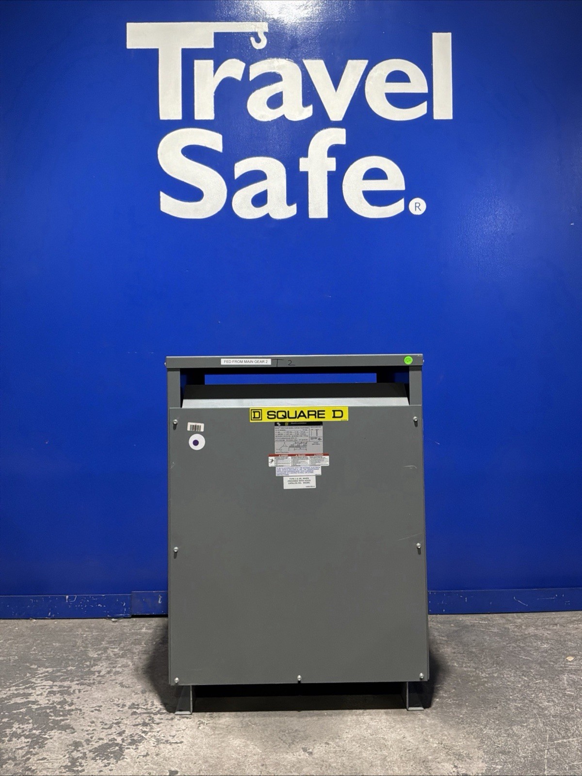 150 KVA 480 Primary, 208Y/120 Secondary, Square D EE150T3H, Dry Type Transformer, 3PH, 60 Hz
