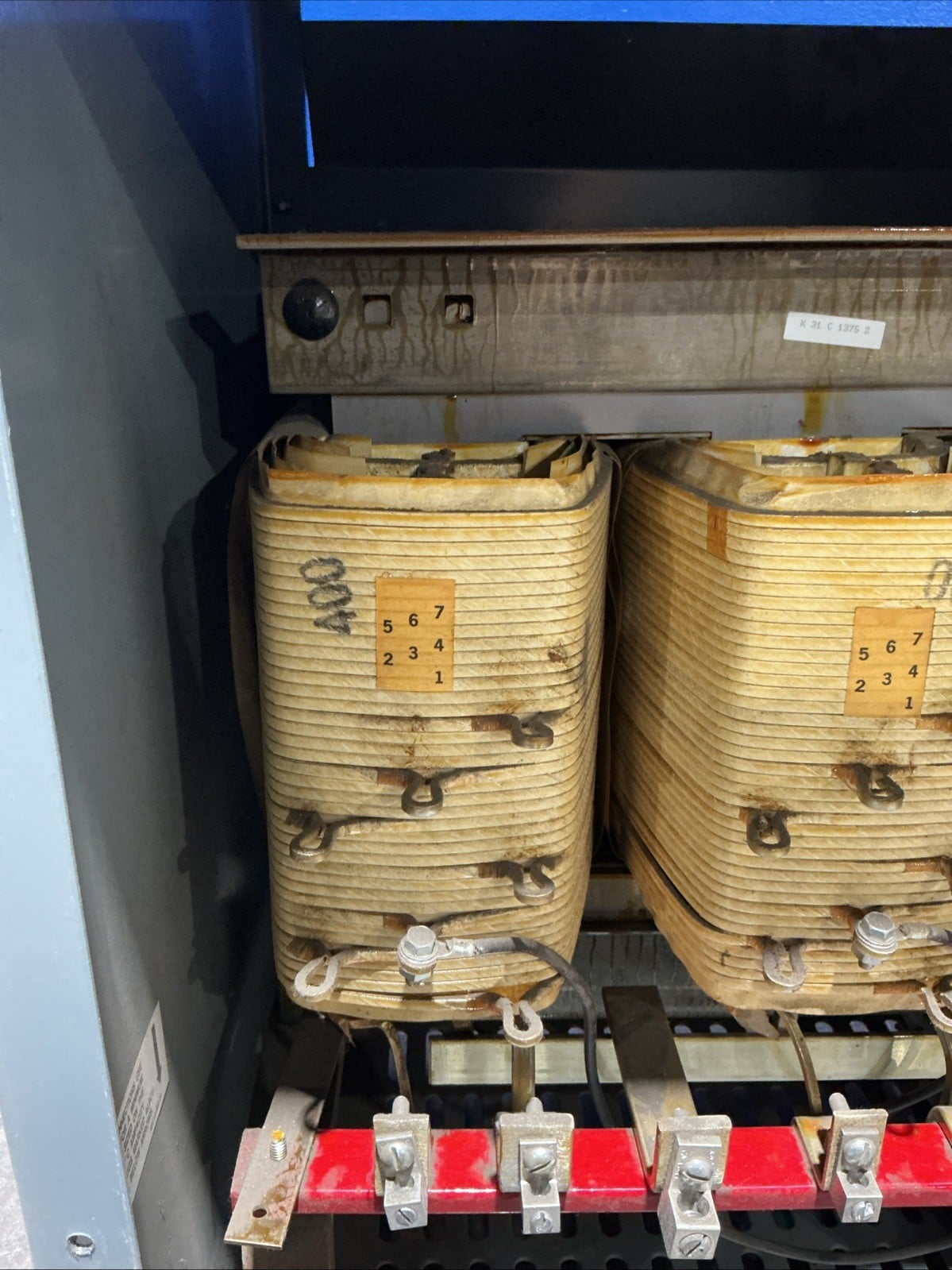 45 KVA 480 Primary, 208Y/120 Secondary, Square D 45T3H, Dry Type Transformer, 3PH, 60 Hz