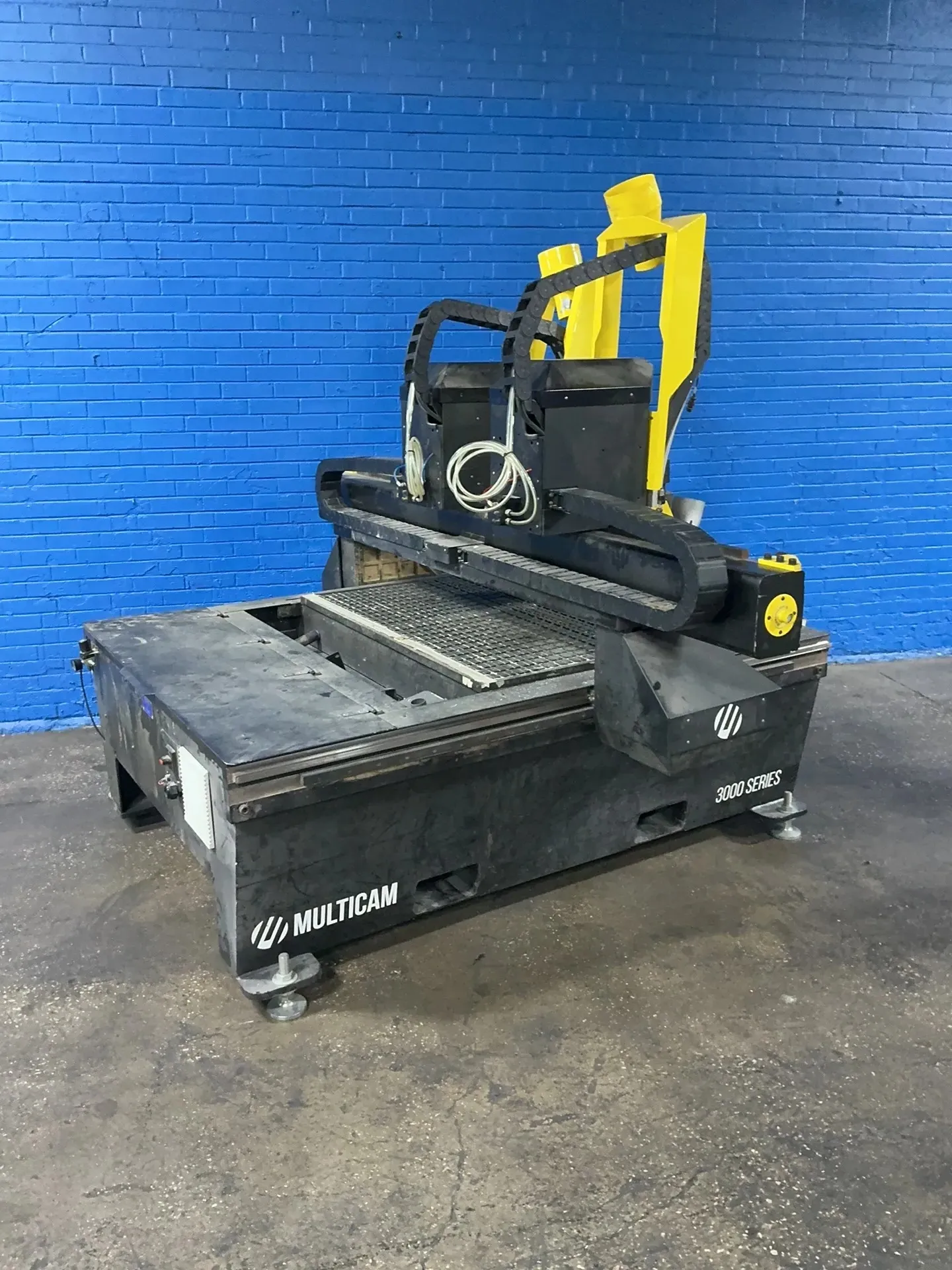 Multicam #3000, CNC router, 50" x 50.5" capacity, 4 HP, 2350 RPM, 38.5 A, 208 V., 2019