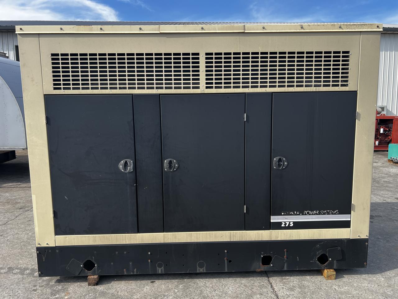 275 KW Kohler #275REOZJD, diesel generator set, 277/480 Volts, 1/3 phase, 9.0 liter John Deere engine