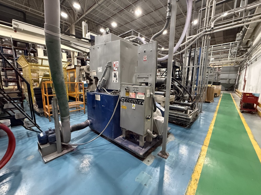 Granutec #430100, Plastic Grinder / Granulator, 100 HP