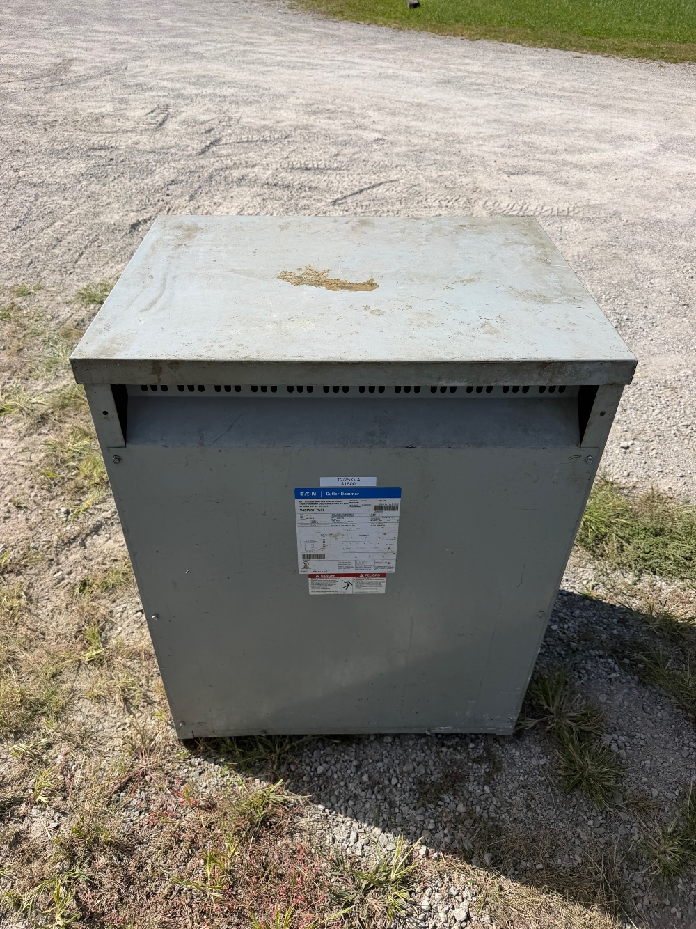 75 kVA 480 Primary, 208Y/120 Secondary, Dry Type 3 phase Transformer