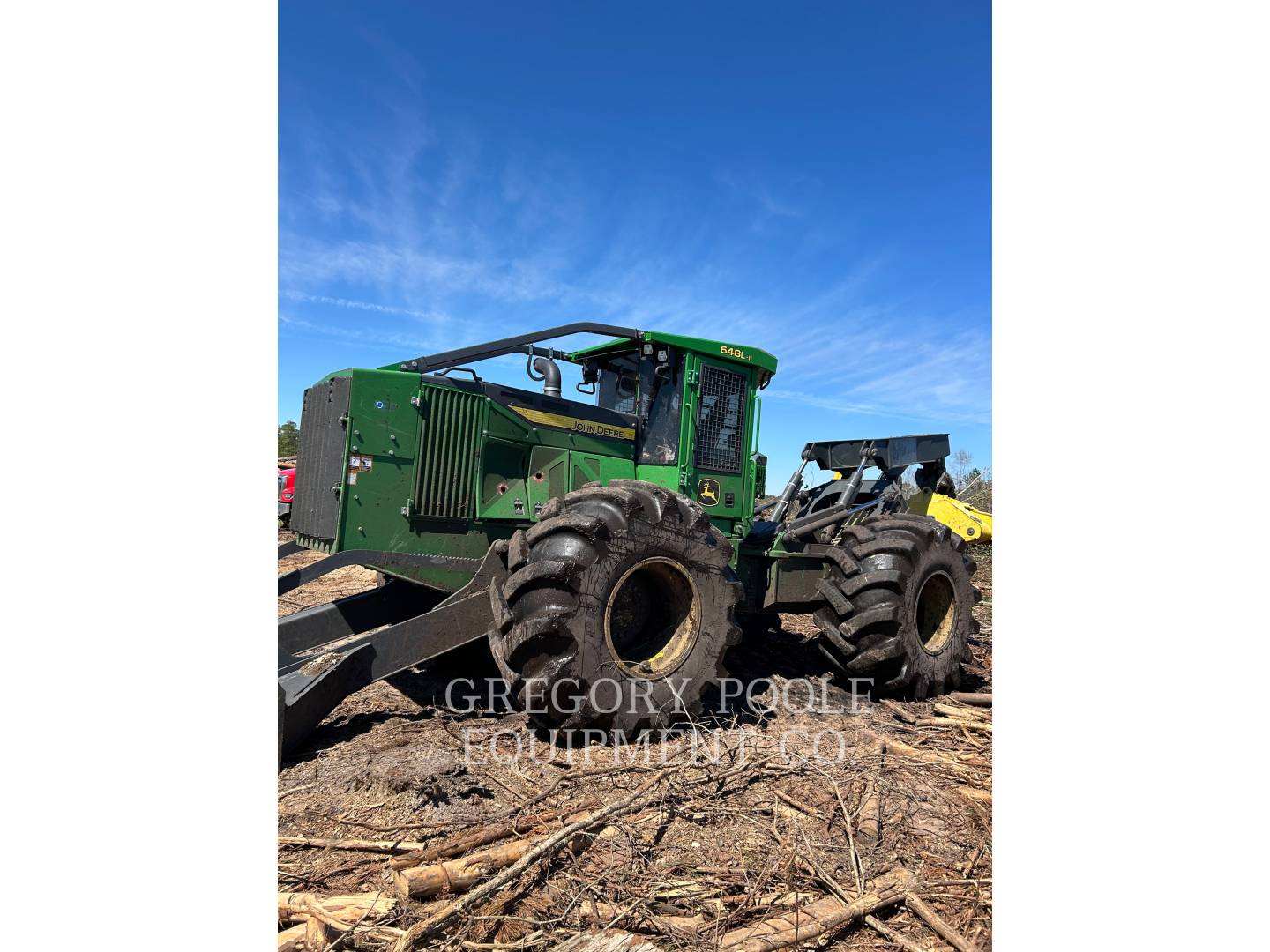 John Deere 648L II, Skidder, 1901 hours, S/N: BPFM711622, 2021