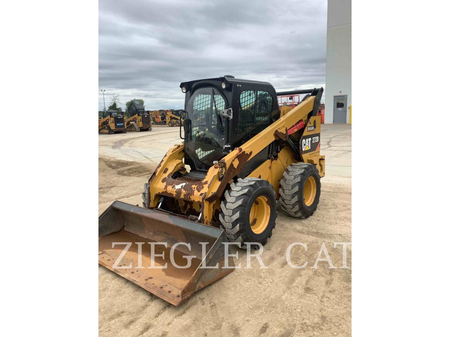 Cat 272D1, Skid Steer Loader, 1721 hours, S/N: B5W00578, 2014