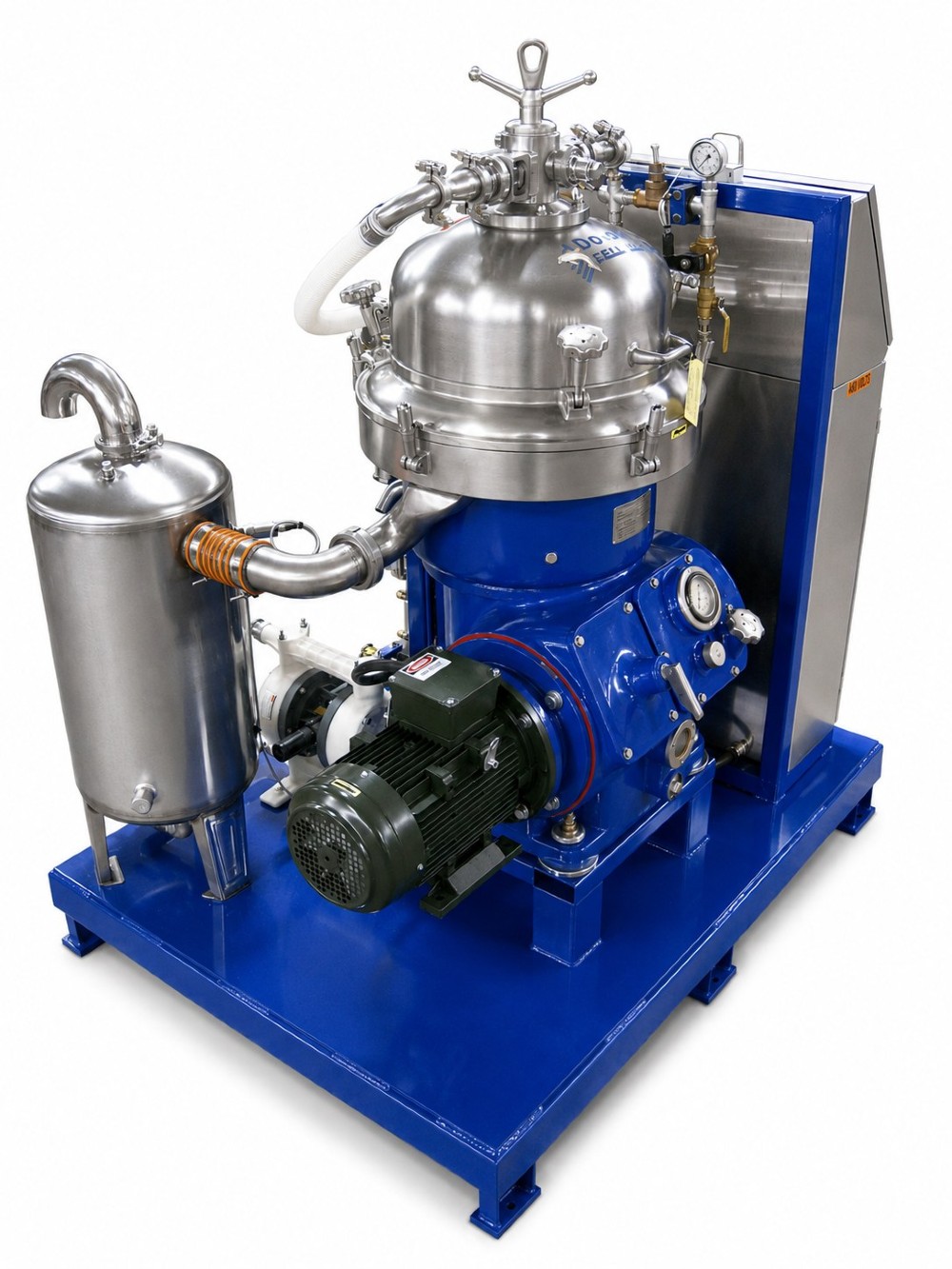 Alfa-Laval #PX-207 Stainless Steel Clarifier Skid, Tested, Ready to Ship