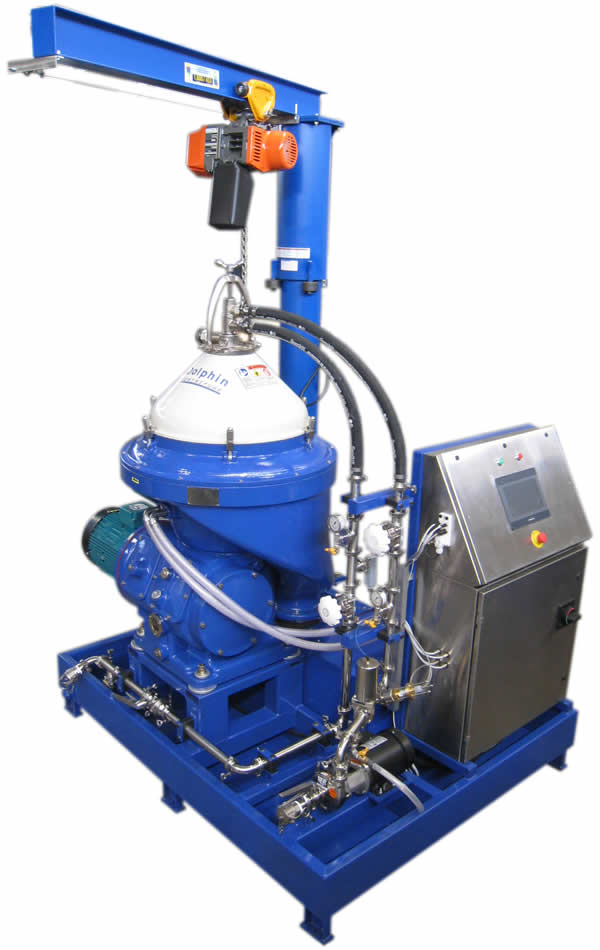 Alfa-Laval #WHPX-513 Centrifuge Skid, Reconditioned Unit in Stock, Versions Built to Order