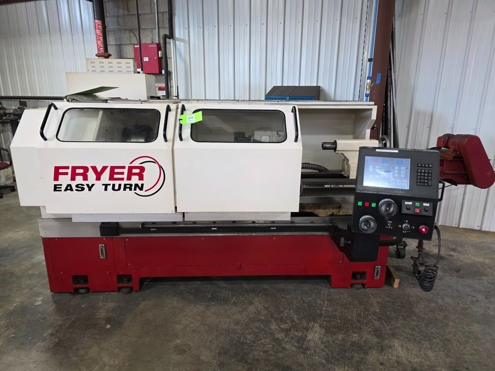 Fryer #ET-21 Easy Turn combination CNC manual toolmakers lathe, Touch 2000i controls with teach, 21" swing