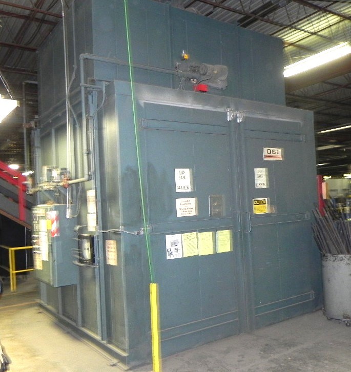 108" width x 112" H x 132" D OSI Walk-In Oven, Gas 500°F