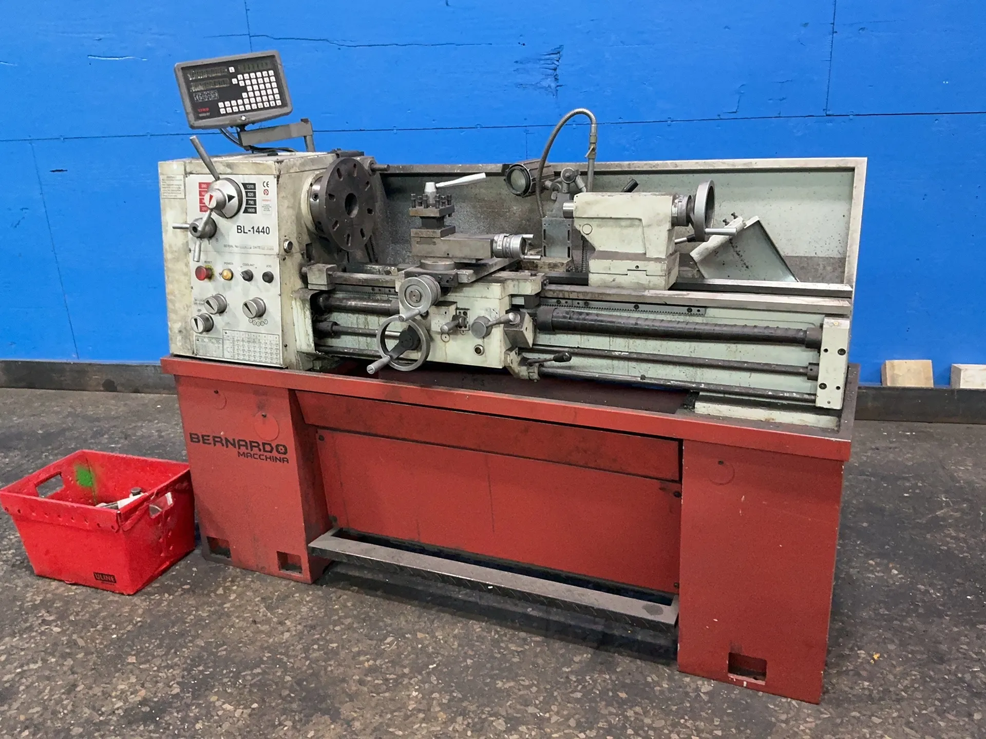 14" x 40" Bernardo #BL-1440, Lathe, 2" bore, 2020