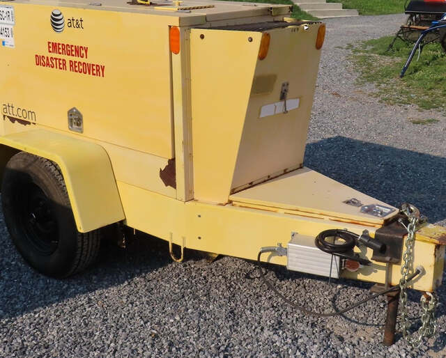 10 KW Kohler #10CCOZ61, CK-Power towable diesel generator set, 120/240 Volts, 1 phase, Kubota V1305 engine