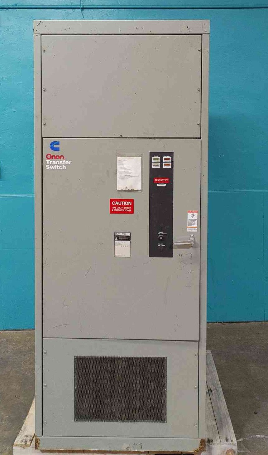 2000 Amp. Cummins Onan #OT2000, Automatic Transfer Switch, 480 Volts, 4 pole