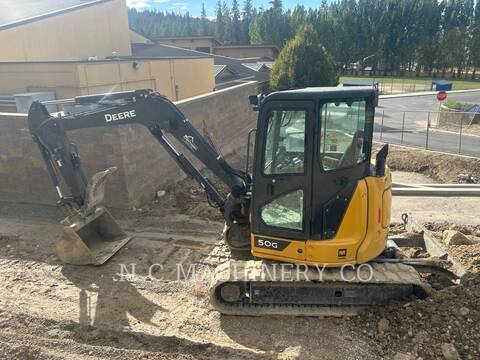 John Deere 50G, 3026 hours, S/N: 1FF050GXCNH296869, 2022