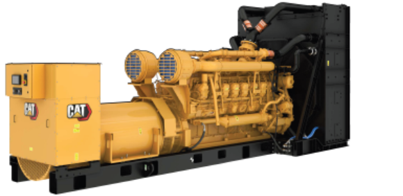 2500 KW Caterpillar #3516C-HD, diesel generator, skid mounted, 2400/4160 Volts, 2007