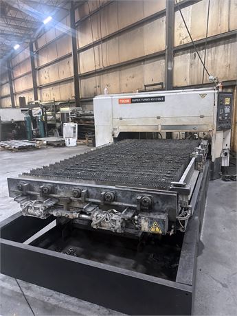 Mazak #Super-Turbo-X510-MKII, CNC CO2 laser, 2500 watt, 120" x 60" sheet, 127" X, 60" Y, 4" Z, .87" max.