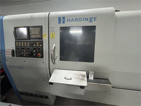 Hardinge #Quest-8/51SP, CNC lathe, 20.7" swing, 2" bar, 11.41" diameter, 20" turning length, 12 station